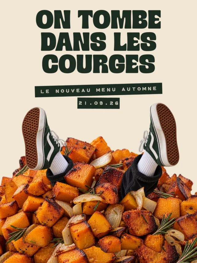 On tombe dans les courges. 🍂

Nouveau menu d’automne
21.09.2026

We fall for squash. 🍂

New fall menu
21.09.2026